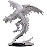 Pathfinder Deep Cuts Unpainted Miniatures: Gargantuan White Dragon